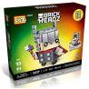 LOZ 1423 Xếp hình kiểu Nanoblock BRICKHEADZ Thor Thần Sấm 149 khối
