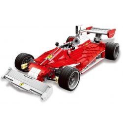 REBRICKABLE MOC-12763 12763 MOC12763 XINGBAO XB-03023 03023 XB03023 non  XE OTO ĐUA VƯỢT TRỘI bộ đồ chơi xếp lắp ráp ghép mô hình  RED POWER RACER Kỹ Thuật Công Nghệ Cao Mô Hình Phương Tiện 2405 khối