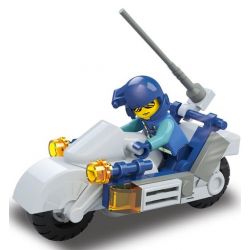 SLUBAN M38-B0329 B0329 0329 M38B0329 38-B0329 non  MÔ TÔ LỰC LƯỢNG ĐẶC NHIỆM bộ đồ chơi xếp lắp ráp ghép mô hình Swat Special Force SPECIAL FORCES MOTORCYCLE 32 khối