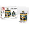 SEMBO SD6058 6058 SD6059 6059 SD6060 6060 SD6061 6061 non  BỘ 4 CỬA HÀNG ĐIỆN THOẠI SỬA CHỮA XE HƠI THỂ THAO GAME bộ đồ chơi xếp lắp ráp ghép mô hình Mini Modular SEMBO BLOCK AUTO REPAIR SPORTS GAME Đường Phố Thu Nhỏ 154 khối