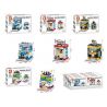SEMBO SD6058 6058 SD6059 6059 SD6060 6060 SD6061 6061 non  BỘ 4 CỬA HÀNG ĐIỆN THOẠI SỬA CHỮA XE HƠI THỂ THAO GAME bộ đồ chơi xếp lắp ráp ghép mô hình Mini Modular SEMBO BLOCK AUTO REPAIR SPORTS GAME Đường Phố Thu Nhỏ 154 khối