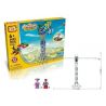 LOZ 2022 P0004 0004 Xếp hình kiểu Nanoblock LOZ ELECTRIC AMUSEMENT PARK Electric Amusement Park Whirly Propeller Giant Circle đu Văng 2 Cánh động Cơ Pin 416 khối có động cơ pin