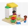 HYSTOYS HONGYUANSHENG AOLEDUOTOYS HG-1444 1444 HG1444 Xếp hình kiểu    Playground Set With Storage Khu Vui Chơi Thiên đường 52 khối
