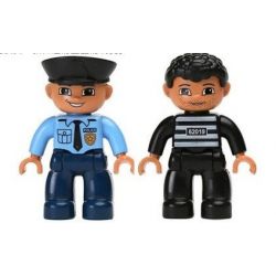 HYSTOYS HONGYUANSHENG AOLEDUOTOYS HG-1485 1485 HG1485 Xếp hình kiểu    Police Station Trại Giam Của Cảnh Sát Có Bàn Hộp 45 khối