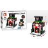 SEMBO WEKKI VIGGI SD6528 6528 SD6529 6529 SD6531 6531 SD6530 6530 non  CỬA HÀNG XE 4S QUẦY BAR PHỤC VỤ COCKTAIL SÀN GIAO DỊCH CHỨNG KHOÁN HỘI TRƯỜNG MA THUẬT HỀ bộ đồ chơi xếp lắp ráp ghép mô hình Mini Modular SEMBO BLOCK Đường Phố Thu Nhỏ 177 khối