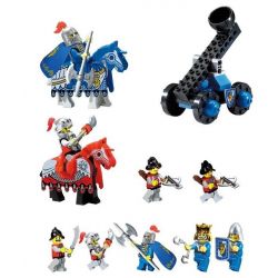 QMAN ENLIGHTEN KEEPPLEY 1021 non  TẤN CÔNG LÂU ĐÀI ĐẠI BÀNG bộ đồ chơi xếp lắp ráp ghép mô hình Medieval Castle CASTLE KNIGHTS Chiến Tranh Trung Cổ 568 khối