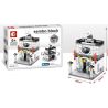 SEMBO WEKKI VIGGI SD6520 6520 SD6521 6521 SD6522 6522 SD6523 6523 non  TÒA THỊ CHÍNH ĐỎ CHẾ ĐỘ XEM PHỐ THU NHỎ PORSCHE QUÁN CÀ PHÊ MÙA ĐÔNG BẢO TÀNG KHOA HỌC bộ đồ chơi xếp lắp ráp ghép mô hình Mini Modular SEMBO BLOCK THE TOWN HALL Đường Phố Thu Nhỏ 161 khối