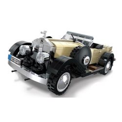 XINGBAO XB-03007 03007 XB03007 non  XE SIÊU SANG bộ đồ chơi xếp lắp ráp ghép mô hình Creator NOBLE Sáng Tạo 810 khối