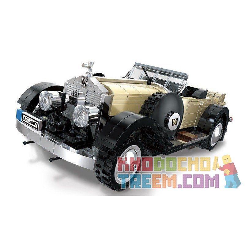 XINGBAO XB-03007 03007 XB03007 non  XE SIÊU SANG bộ đồ chơi xếp lắp ráp ghép mô hình Creator NOBLE Sáng Tạo 810 khối