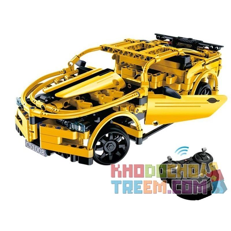 DOUBLEE CADA C51008 51008 non  XE THỂ THAO bộ đồ chơi xếp lắp ráp ghép mô hình  HORNET SPORTCAR Kỹ Thuật Công Nghệ Cao Mô Hình Phương Tiện 419 khối