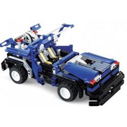 QIHUI 8005 non  XE ĐỊA HÌNH MÀU XANH BIỂN bộ đồ chơi xếp lắp ráp ghép mô hình  FLASH Kỹ Thuật Công Nghệ Cao Mô Hình Phương Tiện 445 khối