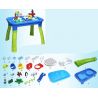 HYSTOYS HONGYUANSHENG AOLEDUOTOYS HG-1475 1475 HG1475 Xếp hình kiểu    Polar Zoo Vườn Thú Bắc Cực Lớn Có Bàn 40 khối