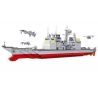SLUBAN M38-B0389 B0389 0389 M38B0389 38-B0389 non  TÀU CHIẾN tỷ lệ 1:350 bộ đồ chơi xếp lắp ráp ghép mô hình Military Army CRUISER Quân Sự Bộ Đội 883 khối