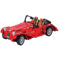 Winner 7062 non  Ô TÔ 4 BÁNH tỷ lệ 1:10 bộ đồ chơi xếp lắp ráp ghép mô hình  THE RED CONVERTIBLE CAR Kỹ Thuật Công Nghệ Cao Mô Hình Phương Tiện 1141 khối