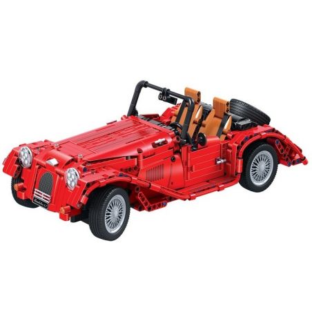 Winner 7062 non  Ô TÔ 4 BÁNH tỷ lệ 1:10 bộ đồ chơi xếp lắp ráp ghép mô hình  THE RED CONVERTIBLE CAR Kỹ Thuật Công Nghệ Cao Mô Hình Phương Tiện 1141 khối