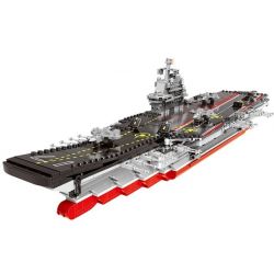 XINGBAO XB-06020 06020 XB06020 non  TÀU SÂN BAY tỷ lệ 1:525 bộ đồ chơi xếp lắp ráp ghép mô hình Creator AIRCRAFT CARRIER Sáng Tạo 1355 khối