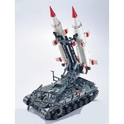 XINGBAO XB-06007 06007 XB06007 non  TÊN LỬA SA-4 GANEF bộ đồ chơi xếp lắp ráp ghép mô hình Creator SA-4 GANEF 导弹坦克 Sáng Tạo 1469 khối