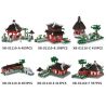 XINGBAO XB-01110 01110 XB01110 non  NHÀ VƯỜN CỔ Ở TÔ CHÂU bộ đồ chơi xếp lắp ráp ghép mô hình Mini Modular GARDEN SUZHOU Đường Phố Thu Nhỏ 2479 khối