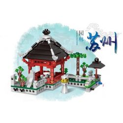 XINGBAO XB-01110 01110 XB01110 non  NHÀ VƯỜN CỔ Ở TÔ CHÂU bộ đồ chơi xếp lắp ráp ghép mô hình Mini Modular GARDEN SUZHOU Đường Phố Thu Nhỏ 2479 khối