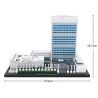 LOZ 1014 Xếp hình kiểu Nanoblock ARCHITECTURE The United Nations Headquarters Trụ Sở Liên Hợp Quốc 616 khối