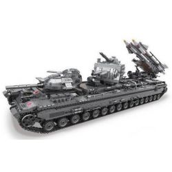 XINGBAO XB-06006 06006 XB06006 non  SIÊU TĂNG KV-2 bộ đồ chơi xếp lắp ráp ghép mô hình Creator KV-2 TANK Sáng Tạo 3663 khối