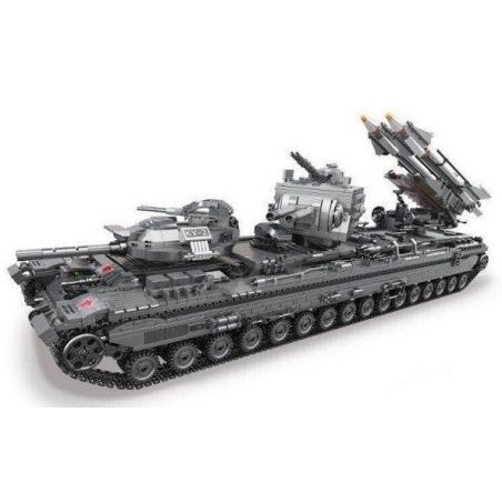 XINGBAO XB-06006 06006 XB06006 non  SIÊU TĂNG KV-2 bộ đồ chơi xếp lắp ráp ghép mô hình Creator KV-2 TANK Sáng Tạo 3663 khối
