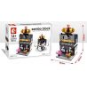 SEMBO SD6021 6021 SD6018 6018 SD6020 6020 601513 non  THÀNH PHỐ THƯƠNG MẠI TRÊN NHỎ bộ đồ chơi xếp lắp ráp ghép mô hình Mini Modular HOLIDAY STREET KARAOKE TV Đường Phố Thu Nhỏ 180 khối