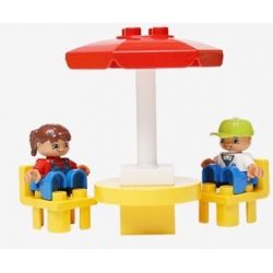 HYSTOYS HONGYUANSHENG AOLEDUOTOYS HG-1420 1420 HG1420 Xếp hình kiểu    Family House Nhà Bà Nội 42 khối