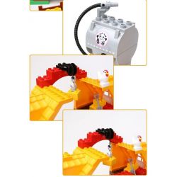 HYSTOYS HONGYUANSHENG AOLEDUOTOYS GM-5001 5001 GM5001 HG-1268 1268 HG1268 Xếp hình kiểu    Big Farm Nông Trại Nhỏ gồm 2 hộp nhỏ 76 khối