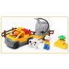 HYSTOYS HONGYUANSHENG AOLEDUOTOYS GM-5001 5001 GM5001 HG-1268 1268 HG1268 Xếp hình kiểu    Big Farm Nông Trại Nhỏ gồm 2 hộp nhỏ 76 khối