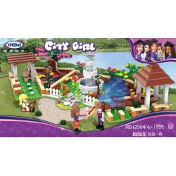 XINGBAO XB-12004 12004 XB12004 non  THÀNH PHỐ CÔ GÁI bộ đồ chơi xếp lắp ráp ghép mô hình City Girl CITYGIRL FLOWER CORNER Thành Phố Con Gái 554 khối