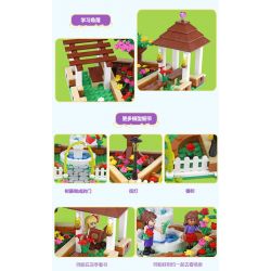 XINGBAO XB-12004 12004 XB12004 non  THÀNH PHỐ CÔ GÁI bộ đồ chơi xếp lắp ráp ghép mô hình City Girl CITYGIRL FLOWER CORNER Thành Phố Con Gái 554 khối