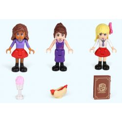 XINGBAO XB-12004 12004 XB12004 non  THÀNH PHỐ CÔ GÁI bộ đồ chơi xếp lắp ráp ghép mô hình City Girl CITYGIRL FLOWER CORNER Thành Phố Con Gái 554 khối