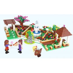 XINGBAO XB-12004 12004 XB12004 non  THÀNH PHỐ CÔ GÁI bộ đồ chơi xếp lắp ráp ghép mô hình City Girl CITYGIRL FLOWER CORNER Thành Phố Con Gái 554 khối