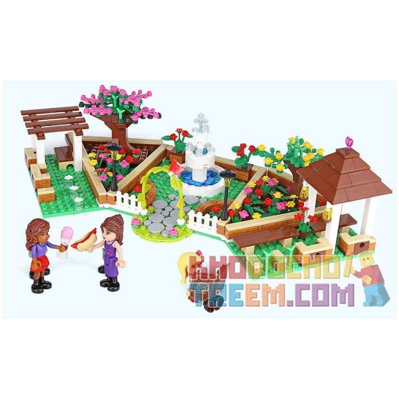 XINGBAO XB-12004 12004 XB12004 non  THÀNH PHỐ CÔ GÁI bộ đồ chơi xếp lắp ráp ghép mô hình City Girl CITYGIRL FLOWER CORNER Thành Phố Con Gái 554 khối