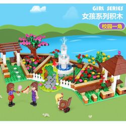 XINGBAO XB-12004 12004 XB12004 non  THÀNH PHỐ CÔ GÁI bộ đồ chơi xếp lắp ráp ghép mô hình City Girl CITYGIRL FLOWER CORNER Thành Phố Con Gái 554 khối