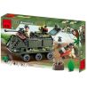 Enlighten 814 Qman 814 non  XE BỌC THÉP NHỎ bộ đồ chơi xếp lắp ráp ghép mô hình Military Army COMBATZONES ARMORED Quân Sự Bộ Đội 167 khối