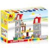 HYSTOYS HONGYUANSHENG AOLEDUOTOYS HG-1612 1612 HG1612 Xếp hình kiểu    Warm Family Gia đình ấm áp 85 khối