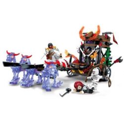 SEMBO WEKKI VIGGI SD3301 3301 non  CRISIS OF KRIS HORDE GLORY GHOST CARRIAGE bộ đồ chơi xếp lắp ráp ghép mô hình Chronicles Of The Ghostly Tribe GHOST TRIBES Bộ Tộc Ma 269 khối