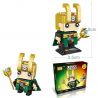 LOZ 1425 Xếp hình kiểu Nanoblock BRICKHEADZ Loki - The God Of Mischief Rocky đá 142 khối
