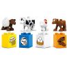 JUN DA LONG TOYS JDLT 5310A Xếp hình kiểu    Happy Farm Nông Trại Vui Vẻ 51 khối