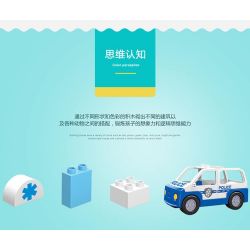 JUN DA LONG TOYS JDLT 5276A Xếp hình kiểu    Fire City Thành Phố Lính Cứu Hỏa 126 khối