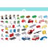 JUN DA LONG TOYS JDLT 5276A Xếp hình kiểu    Fire City Thành Phố Lính Cứu Hỏa 126 khối