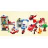 JUN DA LONG TOYS JDLT 5276A Xếp hình kiểu    Fire City Thành Phố Lính Cứu Hỏa 126 khối
