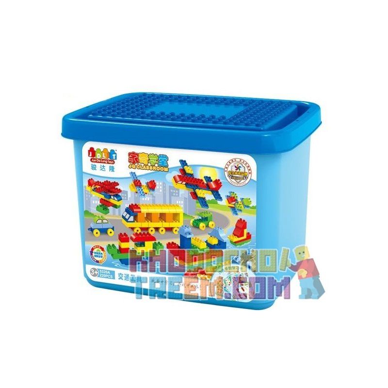 JUN DA LONG TOYS JDLT 5320A Xếp hình kiểu    Transportation In A World Các Phương Tiện Của Tương Lai 220 khối