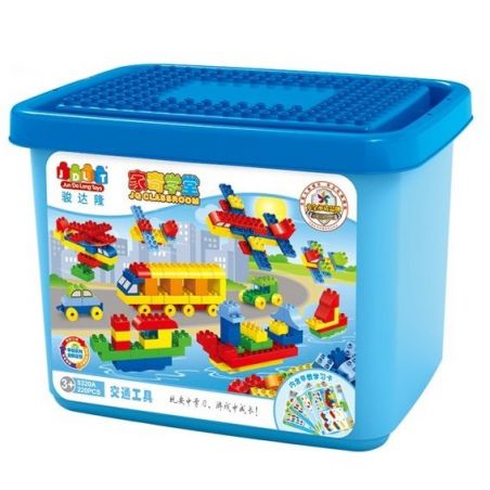 JUN DA LONG TOYS JDLT 5320A Xếp hình kiểu    Transportation In A World Các Phương Tiện Của Tương Lai 220 khối