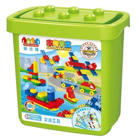 JUN DA LONG TOYS JDLT 5321A Xếp hình kiểu    Means Of Transport Thế Giới Các Phương Tiện 150 khối