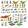 JUN DA LONG TOYS JDLT 5073A Xếp hình kiểu    Dinosaur World Lạc Vào Thế Giới Khủng Long 138 khối