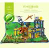 JUN DA LONG TOYS JDLT 5073A Xếp hình kiểu    Dinosaur World Lạc Vào Thế Giới Khủng Long 138 khối