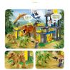 JUN DA LONG TOYS JDLT 5073A Xếp hình kiểu    Dinosaur World Lạc Vào Thế Giới Khủng Long 138 khối